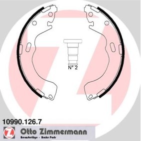 Köp Bromsbacksats av ZIMMERMANN 10990.126.7 till det låga priset 976,53 kr