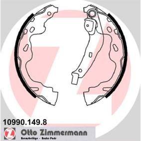 Comprar Juego de zapatas de frenos de ZIMMERMANN 10990.149.8 a bajo precio de 41,60 €