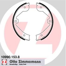 Køb Bremsebakkesæt, parkeringsbremse af ZIMMERMANN 10990.153.8 til den lave pris 331,67 DKK