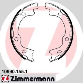 Køb Bremsebakkesæt, parkeringsbremse af ZIMMERMANN 10990.155.1 til den lave pris 466,10 DKK