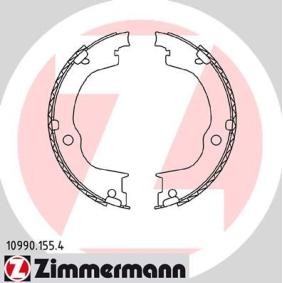 Comprar Zapata de freno de mano de ZIMMERMANN 10990.155.4 a bajo precio de 47,92 €