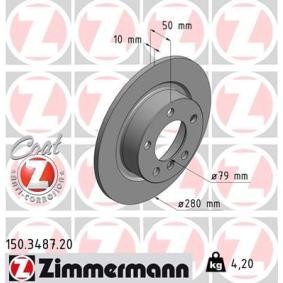 Bremsscheibe 150.3487.20 für Paceman (R61) für 40,32 CHF
