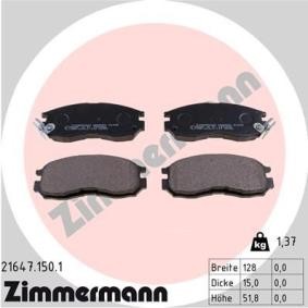 Bremsbeläge von ZIMMERMANN