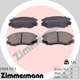 Bremsbeläge von ZIMMERMANN