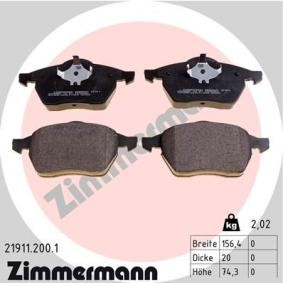 Comprar Juego de pastillas de freno de ZIMMERMANN 21911.200.1 a bajo precio de 50,35 €