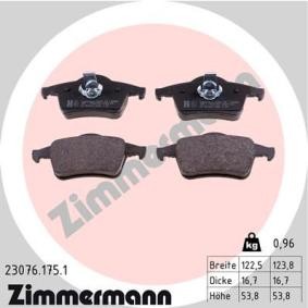 Comprar Juego de pastillas de freno de ZIMMERMANN 23076.175.1 a bajo precio de 39,93 €
