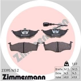 Køb Bremseklodser af ZIMMERMANN 23395.145.2 til den lave pris 449,54 DKK
