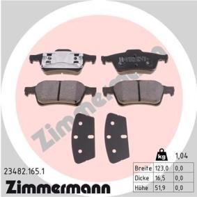 Comprar Juego de pastillas de freno de ZIMMERMANN 23482.165.1 a bajo precio de 43,74 €