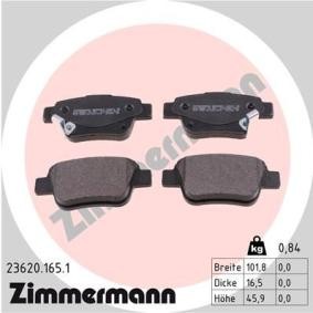 Comprar Juego de pastillas de freno de ZIMMERMANN 23620.165.1 a bajo precio de 35,43 €