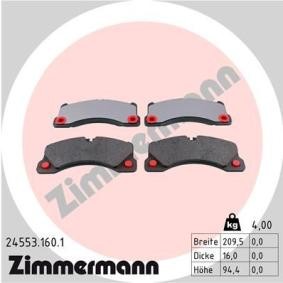 Comprar Juego de pastillas de freno de ZIMMERMANN 24553.160.1 a bajo precio de 120,83 €