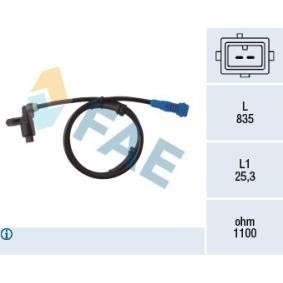 Comprar Sensor ABS de FAE 78021 a bajo precio de 45,84 €