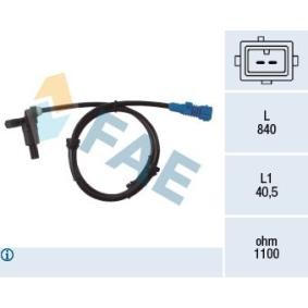 Comprar Sensor ABS de FAE 78022 a bajo precio de 32,35 €