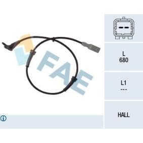 Comprar Sensor ABS de FAE 78036 a bajo precio de 32,38 €