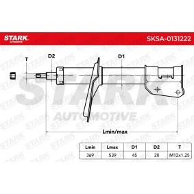 Stoßdämpfer SKSA-0131222 von STARK günstig für 48,63 € online kaufen