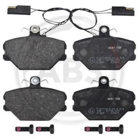 Acquista Kit pastiglie freni da A.B.S. 36630/1 a buon mercato per soli 55,39 €