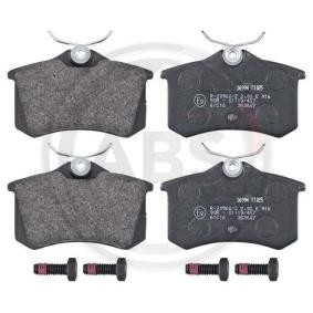 Acquista Kit pastiglie freni da A.B.S. 36994 a buon mercato per soli 45,99 €