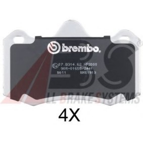 Bremsbeläge von A.B.S.