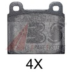 Köp Bromsbelägg av A.B.S. 36025 OE till det låga priset 363,37 kr