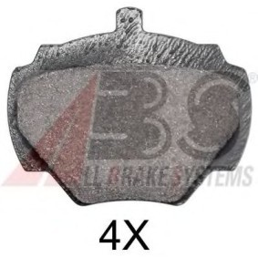 Köp Bromsbelägg av A.B.S. 36125 OE till det låga priset 345,31 kr