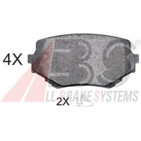Köp Bromsbelägg av A.B.S. 36965 OE till det låga priset 402,16 kr