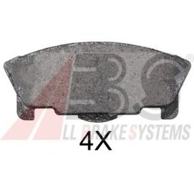 Acquista Kit pastiglie freni da A.B.S. 37058 OE a buon mercato per soli 36,17 €