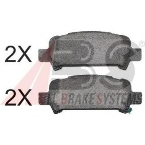 Köp Bromsbelägg av A.B.S. 37164 OE till det låga priset 470,43 kr