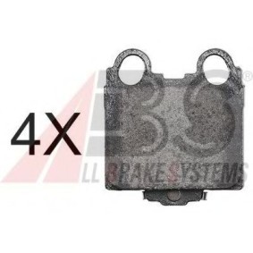 Köp Bromsbelägg av A.B.S. 37258 OE till det låga priset 361,59 kr