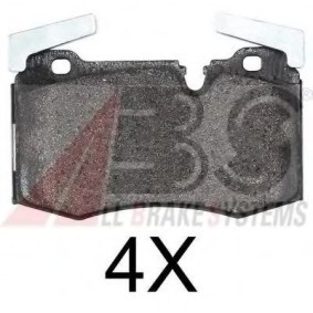 Achetez des Plaquettes de frein A.B.S. 37779 OE à prix pour 59,30 €