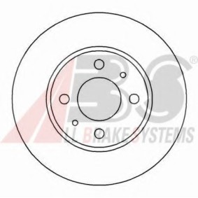 Bremsscheiben des Herstellers A.B.S. - Originalware Artikelnummer: 16046 OE