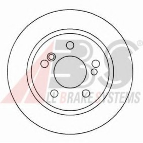 Bremsscheiben des Herstellers A.B.S. - Originalware Artikelnummer: 16108 OE