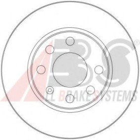 Bremsscheibe von A.B.S.
