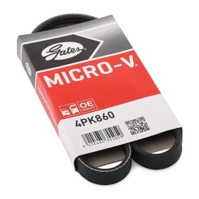 Achetez des Courroie Poly-V GATES 4PK860 à prix pour 10,55 €