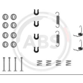 Comprar Juego de accesorios, zapatas de freno de A.B.S. 0655Q a bajo precio de 14,99 €