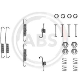 Compre Kit de accesorios de las zapatas de freno de A.B.S. online para Fiesta Mk3 Courier (F3L, F5L) a precios moderados
