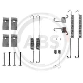 Compre Kit de accesorios de las zapatas de freno de A.B.S. online para Escort Mk5 Familiar (ANL) a precios moderados
