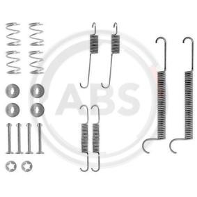 Comprar Juego de accesorios, zapatas de freno de A.B.S. 0746Q a bajo precio de 8,84 €