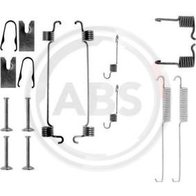 Compre Kit de accesorios de las zapatas de freno de A.B.S. online para Escort Mk5 Familiar (ANL) a precios moderados