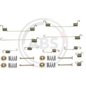 Comprar Juego de accesorios, zapatas de freno de A.B.S. 0802Q a bajo precio de 13,68 €