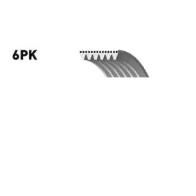 Keilrippenriemen 6PK2315