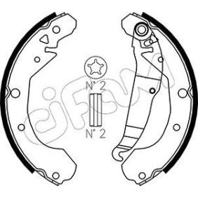 Bremsbackensatz 153-048