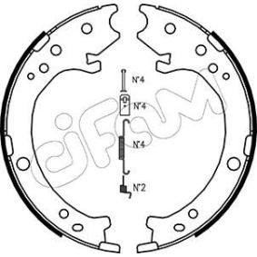 Comprar Zapata de freno de mano de CIFAM 153-161K a bajo precio de 63,84 €