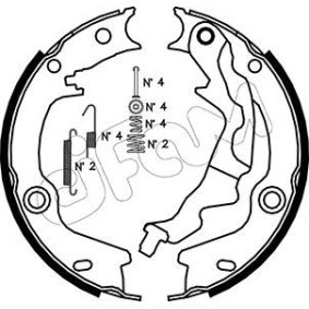 Comprar Zapata de freno de mano de CIFAM 153-187K a bajo precio de 62,89 €