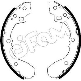 Comprar Juego de zapatas de frenos de CIFAM 153-201 a bajo precio de 29,04 €