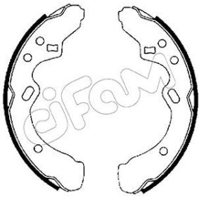 Comprar Juego de zapatas de frenos de CIFAM 153-204 a bajo precio de 32,15 €