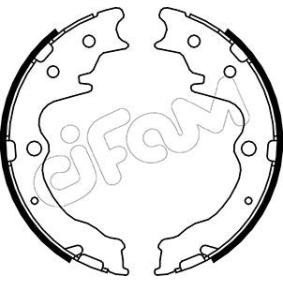 Bremsbackensatz, Feststellbremse 153-228 für MAZDA
