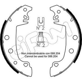 Bremsbackensatz 153-324