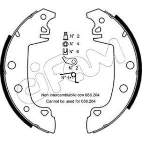 Bremsbackensatz 153-324K