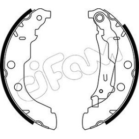 Comprar Juego de zapatas de frenos de CIFAM 153-326 a bajo precio de 44,56 €