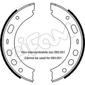 Comprar Zapata de freno de mano de CIFAM 153-337 a bajo precio de 35,13 €