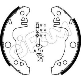 Bremsbackensatz 153-341K